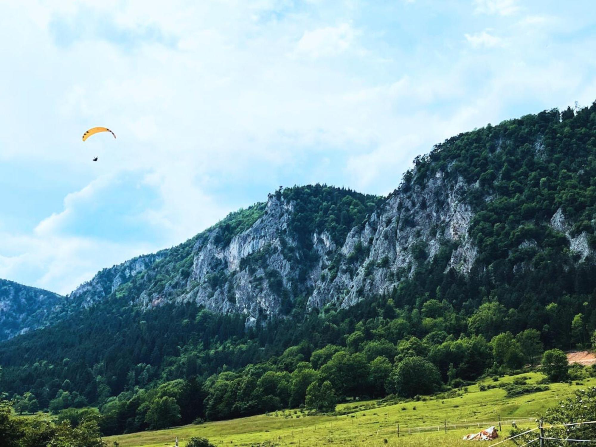 ホテル Glamping Hohe Wand - Zelt Mit Sternenfenster Und Whirlpool Maiersdorf エクステリア 写真