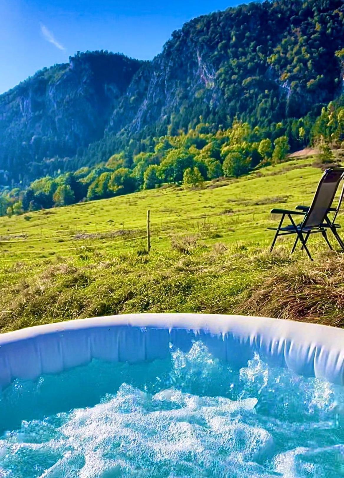 ホテル Glamping Hohe Wand - Zelt Mit Sternenfenster Und Whirlpool Maiersdorf エクステリア 写真